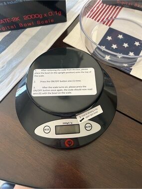 Digital Kitchen Scale - Black
